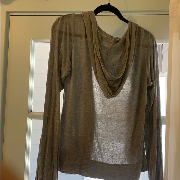 Brandy Melville gray zip up jacket - Picture 2 of 2